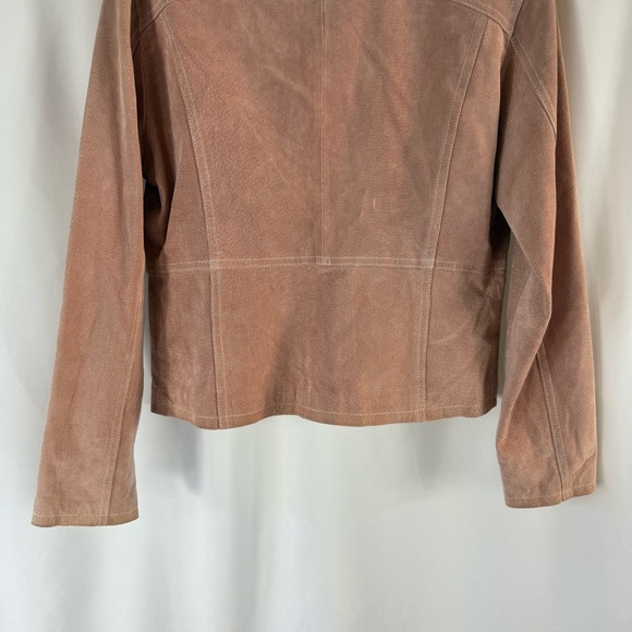 Wilsons Leather Maxima dusty Pink Suede Jacket size:L
Western Snap Button - Picture 14 of 15